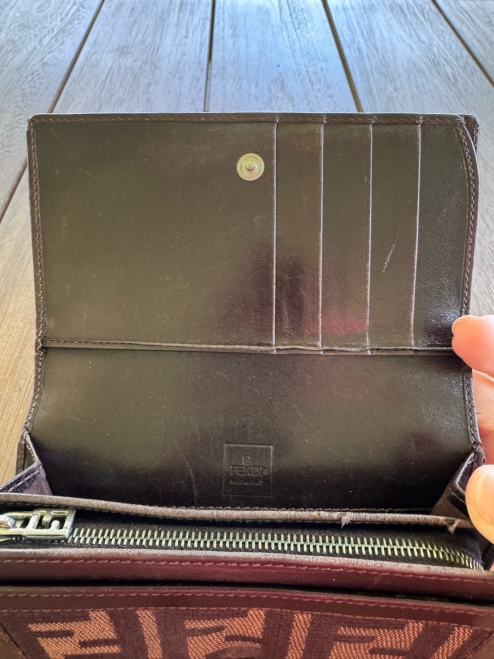 Fendi Vintage Zucca Wallet - Picture 8 of 17